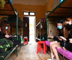 Một người phụ nữ trốn khỏi khu cách ly phòng dịch Corona ở Lạng Sơn