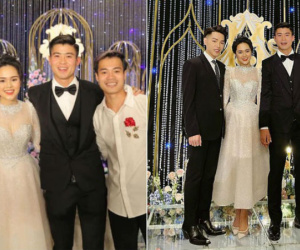 Đám cưới Quỳnh Anh - Duy Mạnh đã xong mà đến giờ khách mời vẫn chưa khoe hết ảnh: Hôn lễ cổ tích nó phải khác!