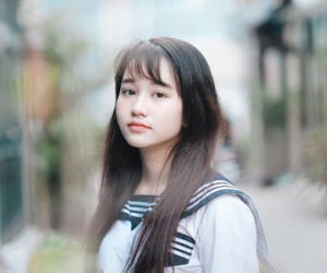 Ảnh thời học sinh của Hà Lan 'Mắt biếc'