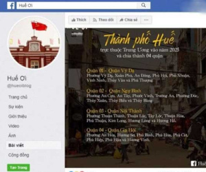 Thực hư thông tin thành phố Huế được chia làm 4 quận lan truyền trên mạng xã hội