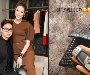 Ông xã Á hậu Tú Anh chơi lớn, chi tiền tỷ mua túi hiệu và xế sang tặng vợ nhân ngày Valentine
