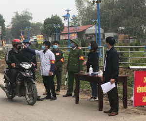 Vĩnh Phúc cô lập vùng dịch