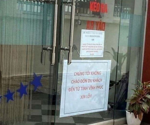 Khách sạn tại Hà Nội treo biển 'không chào đón du khách từ Vĩnh Phúc' giữa dịch Covid-19 gây phẫn nộ