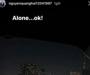 Đã rõ vụ có tư tình với Huyền My nhưng Quang Hải vẫn than cô đơn xuyên V-day: Anh tính chày cối với hội FA đến bao giờ?