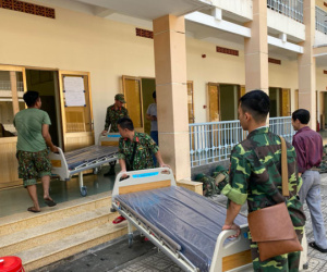 Tăng thêm 8 ca cách ly do COVID-19 tại bệnh viện dã chiến Củ Chi