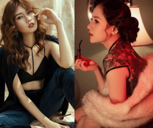 Vẻ gợi cảm của hai nữ diễn viên trong phim 'Cô gái nhà người ta'