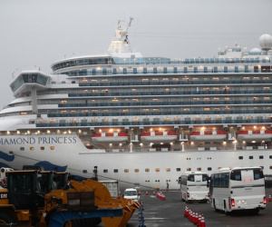 Thêm 99 ca nhiễm nCoV trên du thuyền Diamond Princess