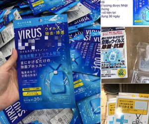 Bác sĩ truyền nhiễm bóc mẽ quảng cáo thẻ đeo chống virus corona