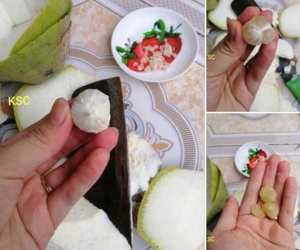 Dở khóc dở cười với màn mua bưởi có 1-0-2: 'Bên ngoài căng mọng to tròn, bên trong vừa đúng một hòn bi ve'