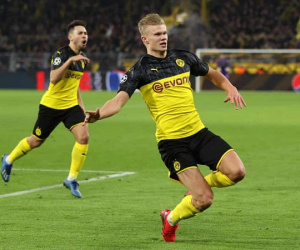Haaland lập cú đúp siêu đẳng giúp Dortmund hạ đẹp PSG