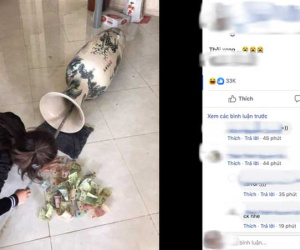 Bị vợ phát hiện quỹ đen 'siêu to khổng lồ' trong chiếc bình cổ, anh chồng nhận được lời khuyên thấm thía: 'Đừng bao giờ cho vợ dọn dẹp nhà cửa!'