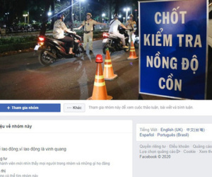 Lập trang Facebook báo chốt kiểm tra nồng độ cồn giúp 'ma men' né CSGT!