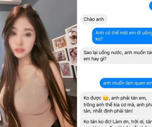 Dân tình phát sốt với lời gạ trai tán mình của cô gái trẻ: F.A chống mắt lên mà học này!