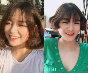 Kiên nhẫn ngồi suốt 3 tiếng để làm tóc giống hot girl 1m52, gái xinh khiến dân mạng 'khóc thét' với kết quả khác hoàn toàn hình minh họa