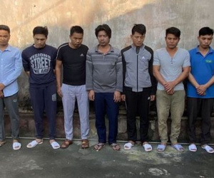 Thanh Hoá: Bắt 9 đối tượng xóc đĩa ăn tiền