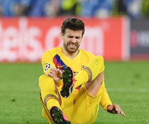 Barca đón tin cực vui về chấn thương của Pique trước trận Siêu kinh điển