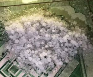 Yên Bái: Mưa đá bất ngờ gây thiệt hại nặng nề