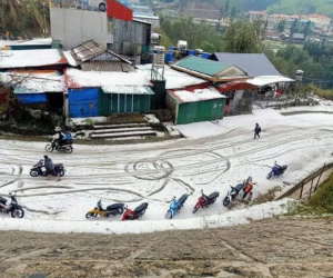 Lai Châu hứng chịu cơn mưa đá lớn chưa từng thấy