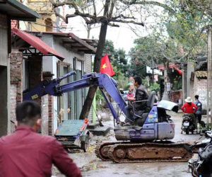 Nhộn nhịp cuộc sống người dân Sơn Lôi sau khi tháo dỡ chốt kiểm dịch COVID-19