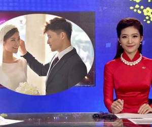 BTV thời sự VTV gây bất ngờ khi kết hôn với chàng trai quen trong show hẹn hò