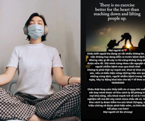 Châu Bùi biết ơn vì được cách ly ngay khi xuống sân bay, khuyên mọi người nên tự giác: Bạn có khoẻ, cộng đồng mới khoẻ