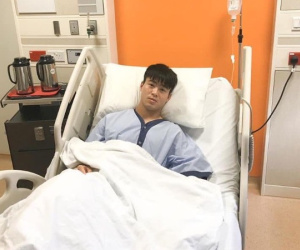 Duy Mạnh phẫu thuật thành công