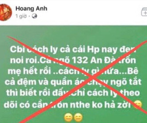 Tung tin thất thiệt 'chuẩn bị cách ly cả TP.Hải Phòng', cô đồng Hoàng Anh bị phạt 10 triệu