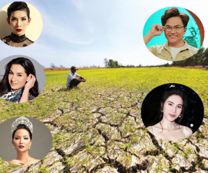 MC Đại Nghĩa, Phi Nhung, Thủy Tiên cùng hàng loạt sao Việt kêu gọi ủng hộ bà con miền Tây trước tình hình hạn mặn kéo dài