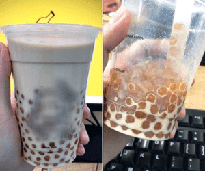 Sự cố khiến dân nghiện trà sữa phát điên: 'Trân châu ở lại trà đi nhé!'