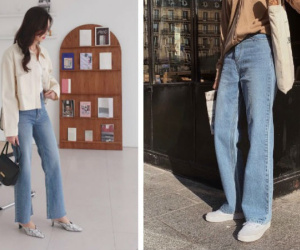 4 dáng quần jeans mặc đẹp cho bạn gái đùi to