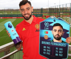 Bruno Fernandes ẵm giải thưởng cá nhân thứ 3 chỉ sau hơn 1 tháng tới MU