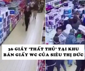 Đến lượt dân Đức không thể bình tĩnh trước Covid-19: Tràn vào như lũ, quét sạch khu bán giấy vệ sinh trong ‘vài nốt nhạc’