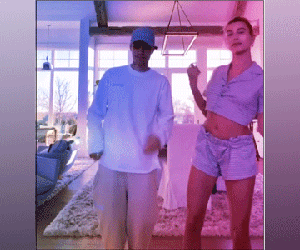 Vợ chồng Justin Bieber - Hailey Baldwin khoe clip nhảy 'sương sương' cũng khiến MXH dậy sóng, đếm qua đã hơn 14 triệu view