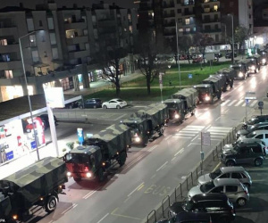 Italy điều xe quân sự chở quan tài vì nhà xác quá tải