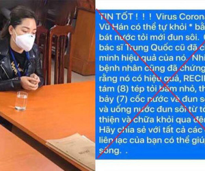 Tung tin chữa khỏi Covid-19 bằng tỏi, một phụ nữ bị phạt 12,5 triệu