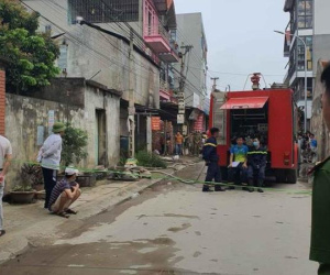 Nổ bình gas, một giáo viên về hưu tử vong tại chỗ