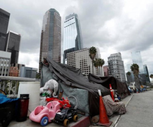Covid-19: Mỹ phong tỏa bang California, hơn 100.000 người vô gia cư gặp khó
