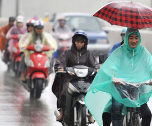 Miền Bắc dự báo đón mưa dông liên tiếp, đề phòng mưa đá