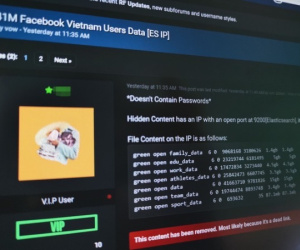 Dữ liệu của 41 triệu người dùng Facebook Việt Nam bị hacker phát tán