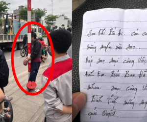 Lao đầu vào ô tô tự tử bất thành, người đàn ông bị tài xế trói vào cột biển báo ven đường nhưng lý do đằng sau lại khiến dân tình rơi nước mắt