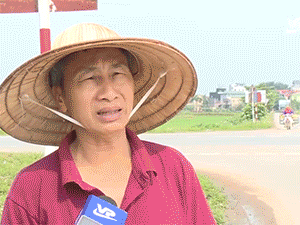 Hi hữu: Phóng viên Đài TH Vĩnh Phúc trực tiếp ghi hình tai nạn
