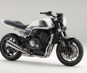 Tưởng nhớ mẫu xe huyền thoại CB900F, Honda ra mắt CB-F concept theo phong cách retro