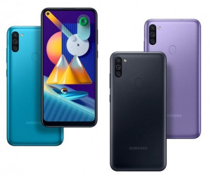 Samsung Galaxy M11 ra mắt: 3 camera sau, pin 5.000 mAh, RAM 4 GB