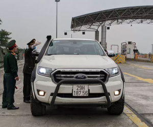 Nhiều xe ngoại tỉnh về Hải Phòng phải quay đầu khi kiểm tra y tế