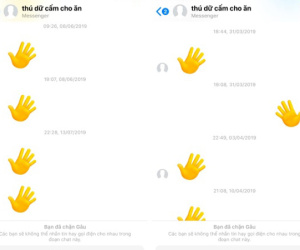 Mỗi lần say lại gửi icon vẫy tay cho crush loạn xạ nhưng không nói gì, thanh niên nhận ngay quả 'block' lạnh lùng