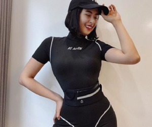 Hiếm hoi diện đồ bó sát khoe đường cong, Hoa hậu Ngọc Hân đã vô tình làm mất đi điều này