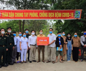 Công dân cách ly góp hơn 16 triệu đồng ủng hộ phòng dịch COVID-19