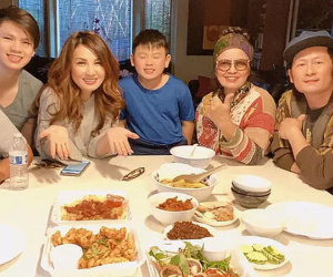 Vợ cũ Bằng Kiều nói điều tốt đẹp và thường xuyên đưa con đến gặp chồng cũ, thăm bà nội trong mùa dịch