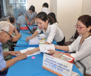 Lương hưu tháng 4, tháng 5 được trả cùng 1 lần