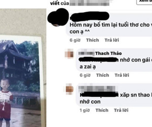 Nhớ con gái lấy chồng xa, bố đăng ảnh hồi nhỏ kèm theo lời nhắc nhở đặc biệt khiến chàng rể giật mình